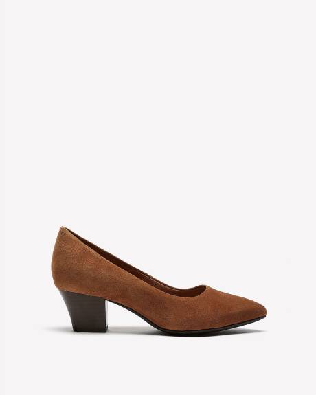 Wide Width, Teresa Step Suede Pumps - Clarks