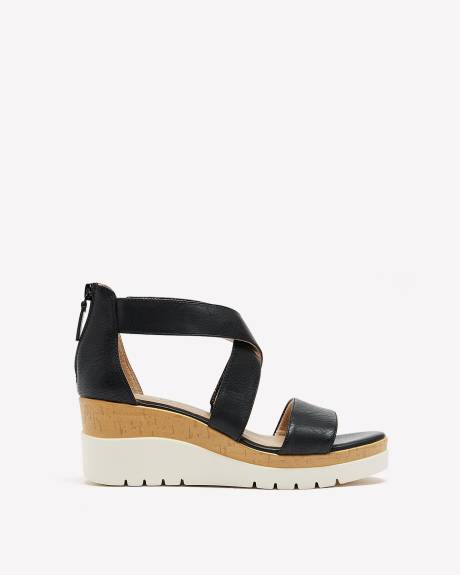 Wide Width, Goodtimes Slip-On Wedge Sandal - Naturalizer SOUL