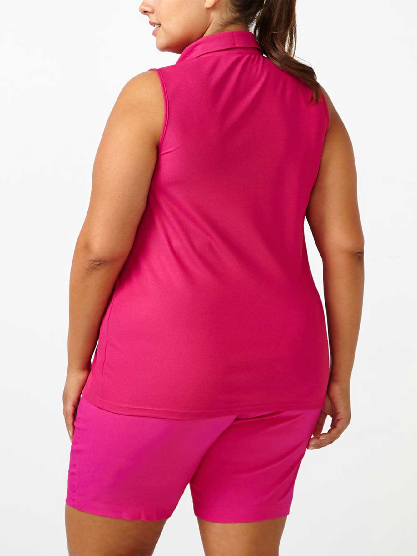 Sports PlusSize Sleeveless Golf Top Penningtons