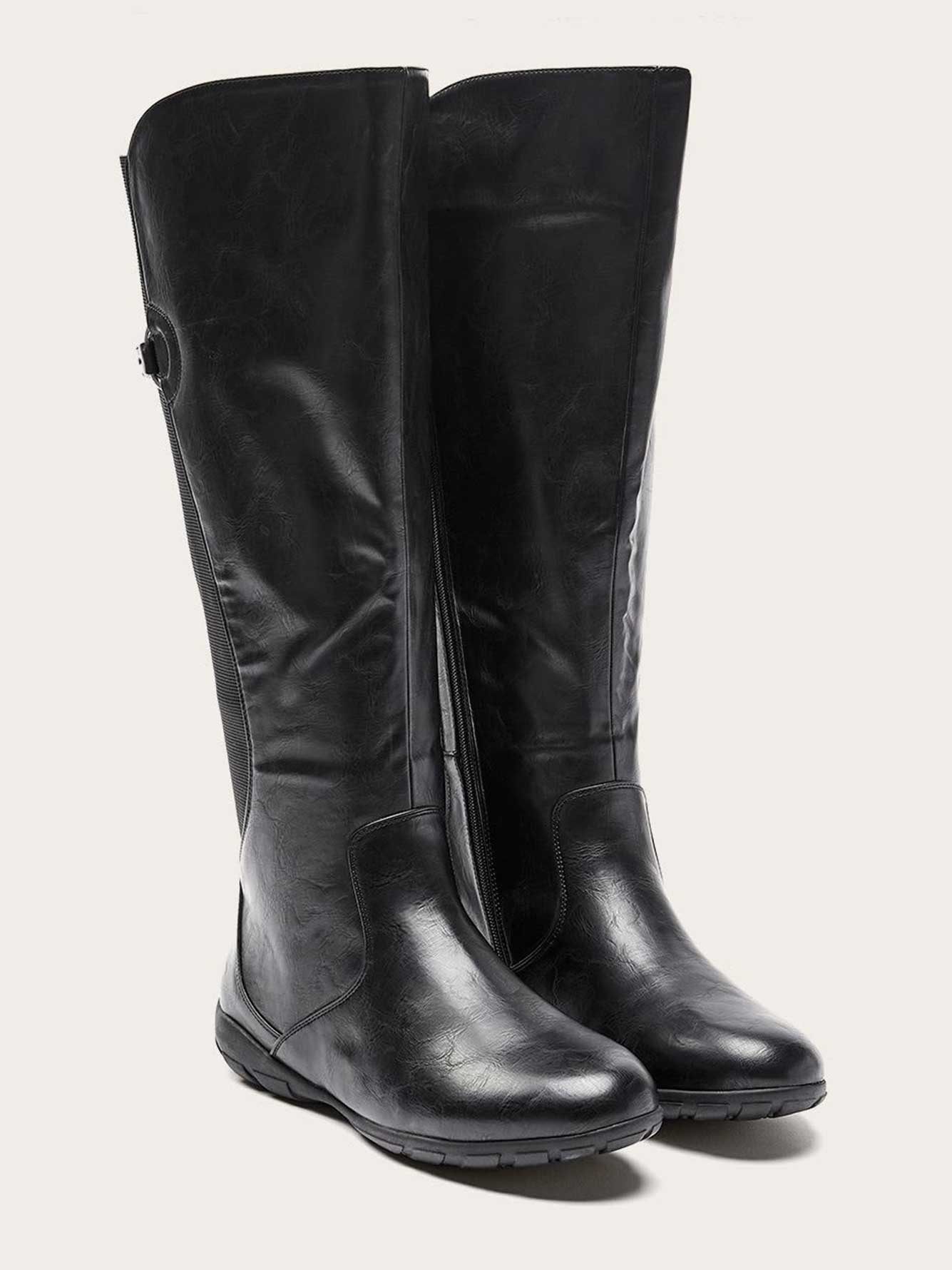 botte elastique mollet large