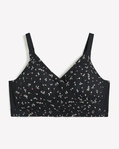Printed Wireless Padded Lounge Bra - Déesse Collection
