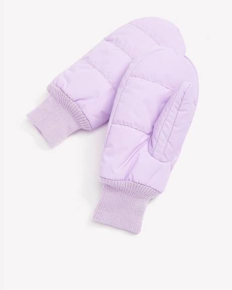 Quilted Mittens with Lining