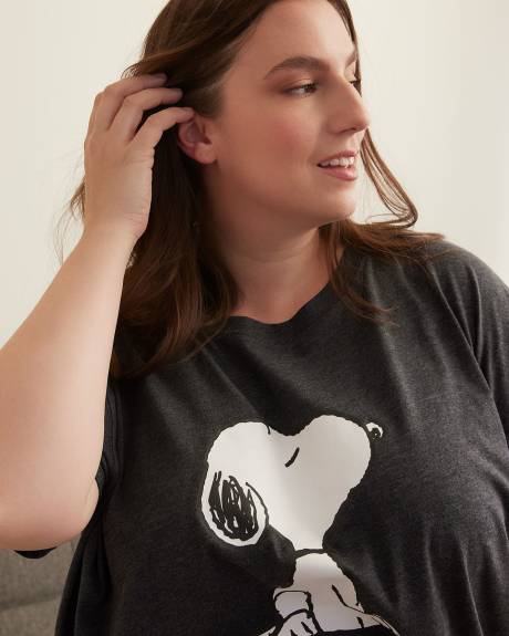 Snoopy Knit Pyjama T-Shirt - ti Voglio