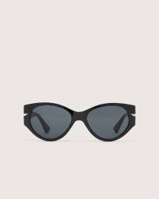 Black Smoke Cat-Eye Sunglasses