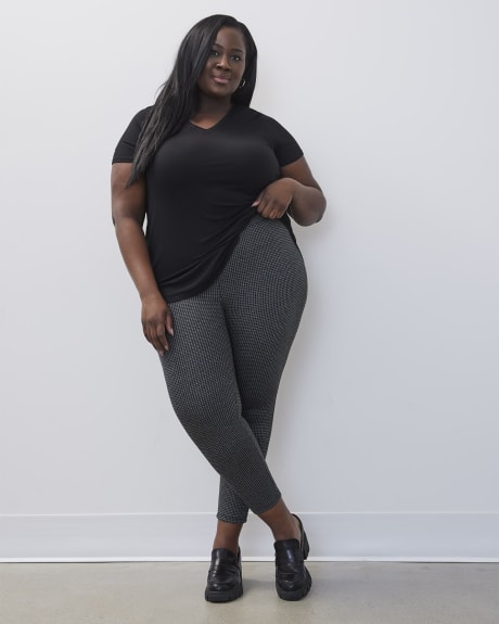 plus size gray leggings