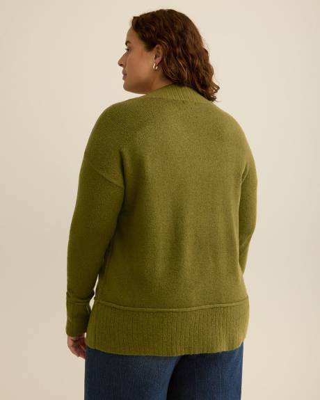 V-Neck Tunic Sweater