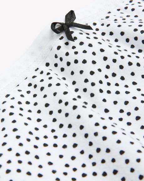 Polka-Dot Cotton Brief - ti Voglio