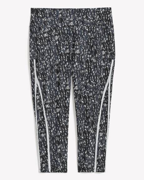 Legging capri imprimé, tissu responsable - Active Zone