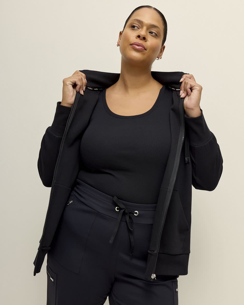 Black long sleeve jacket outlet