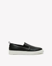 Extra Wide Width, Leather Slip-On Sneaker