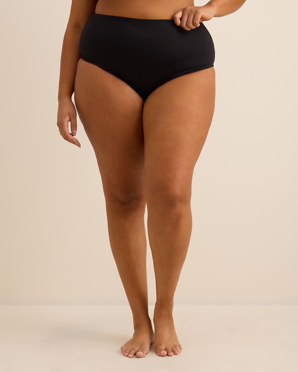 Culotte de maillot classique noire Culotte de maillot classique noire
