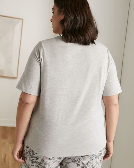Haut de pyjama avec imprimé - tiVOGLIO