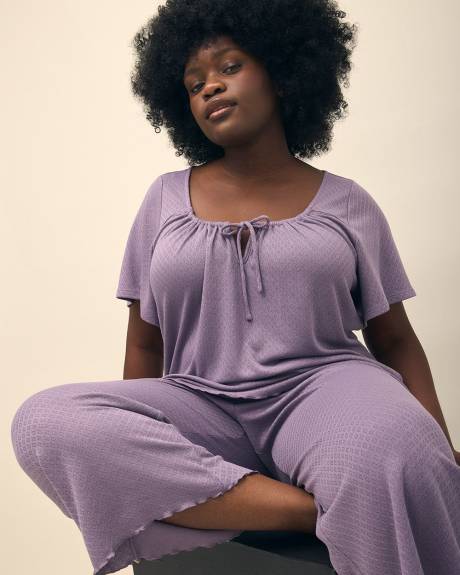 Womens plus size pajama tops online