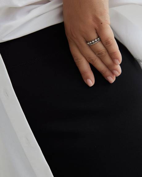 Petite, Legging essentiel en point de Rome - In Every Story