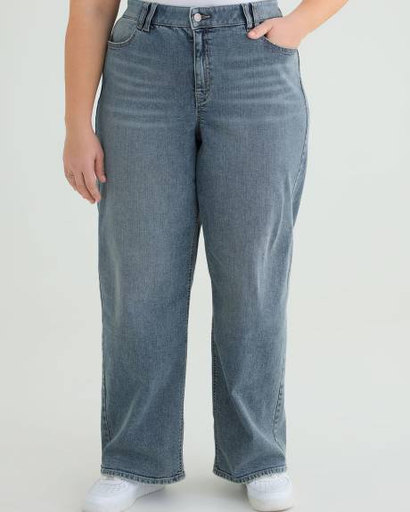 Responsible, Curvy-Fit Wide-Leg Jeans - d/C JEANS