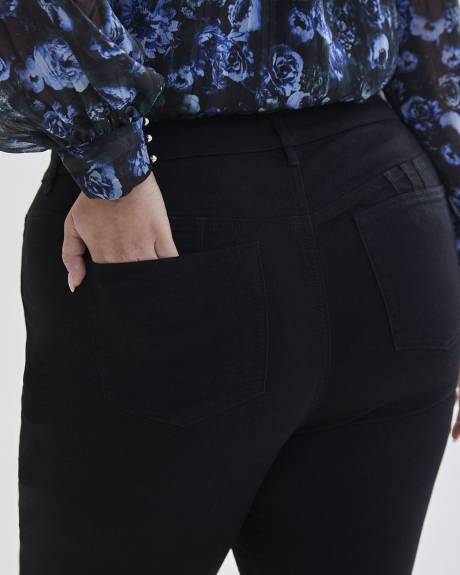 Responsible, Black Curvy Jeggings - Addition Elle