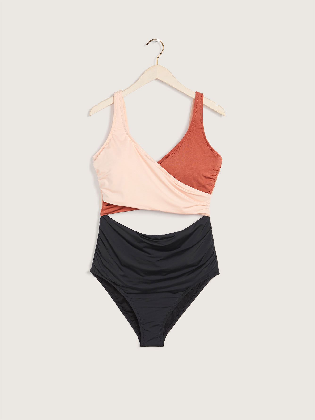 Wrap OnePiece Swimsuit Everyday Sunday Penningtons