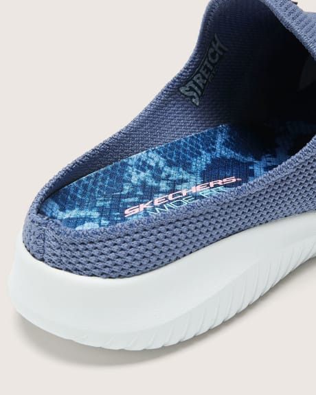 Wide-Width, Ultra Flex Open Back Slip-On Mules - Skechers