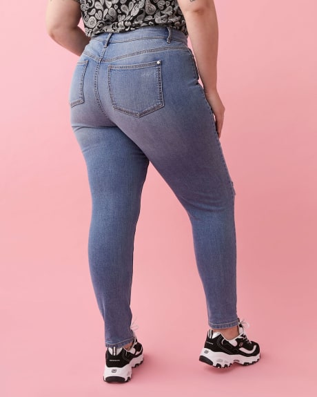 Stretchy Skinny Jeans, Medium Wash - Addition Elle