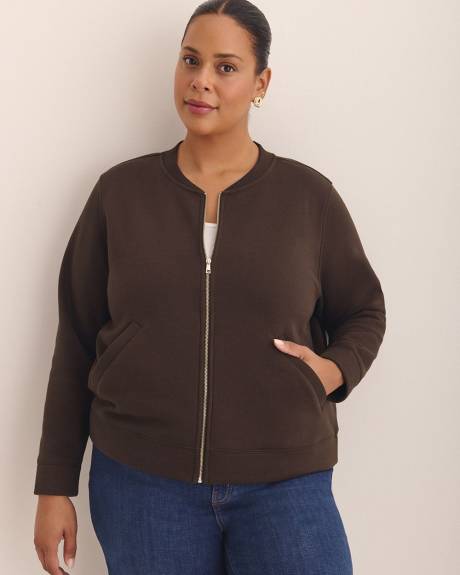 Fleece Bomber Jacket