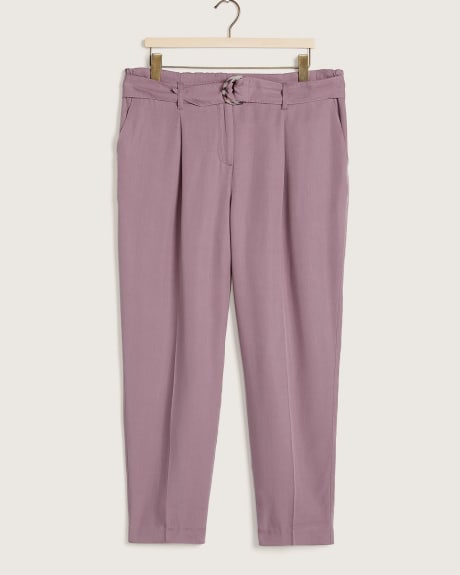 Responsible, Twill Ankle Length Peg Leg Pants Addition Elle Penningtons