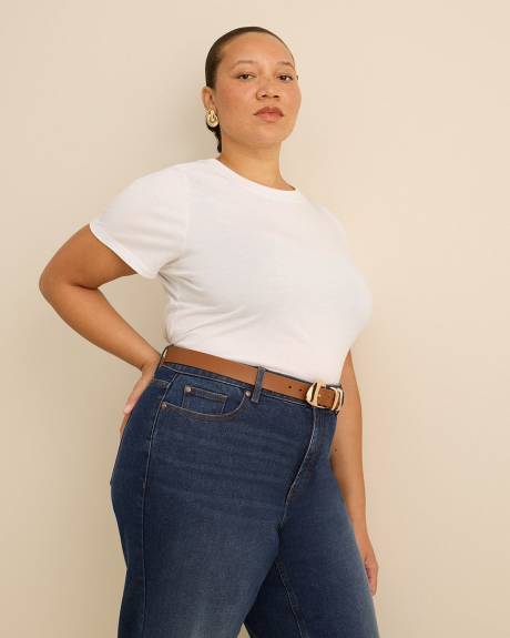 High-Rise Mom Jeans - Addition Elle