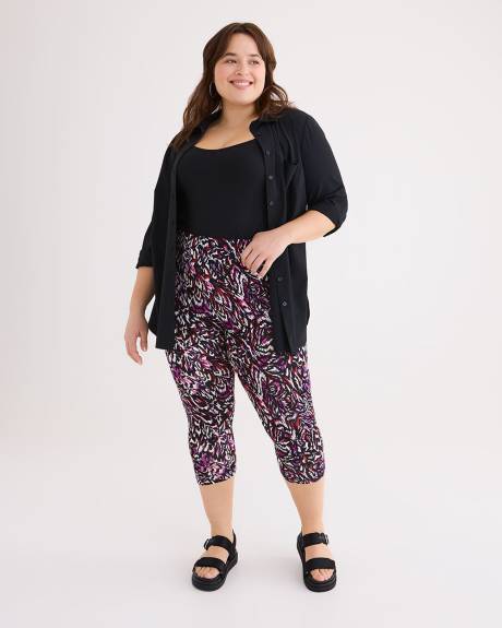 Responsible, Printed Capri Legging - PENN. Essentials