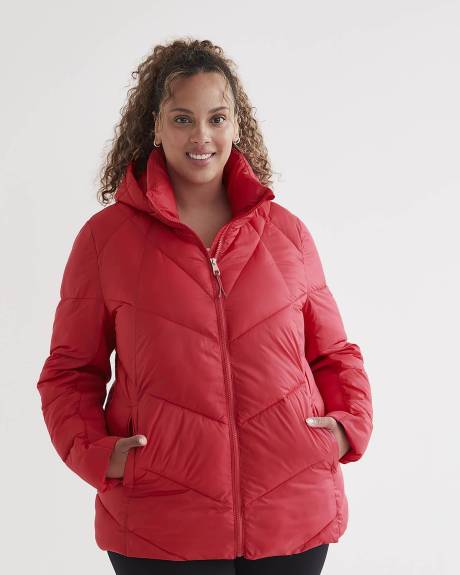 Manteau compressible, tissu responsable - Active Zone