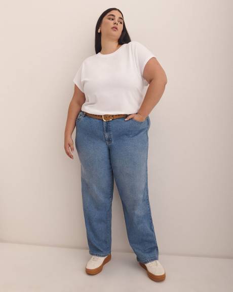 90s Low-Rise Relaxed Straight-Leg Denim - d/C JEANS