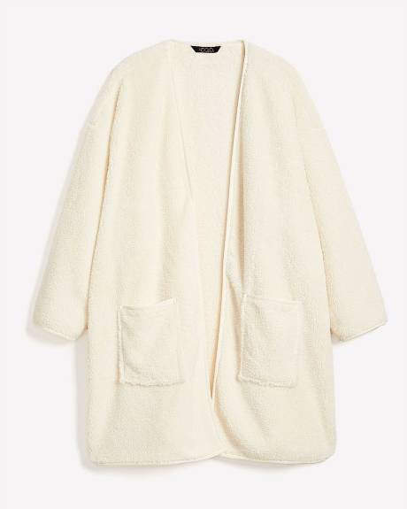 White Sherpa Overpiece - ti Voglio