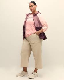 Boundless Beauty Wide-Leg Capri Pant - Columbia