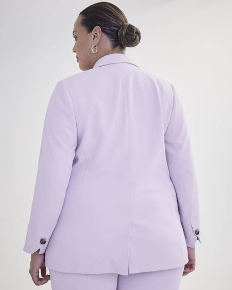 Pastel Double-Breasted Blazer - Addition Elle