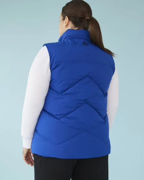 Responsible, Solid Quilted Vest - Active Zone