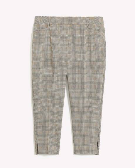 Pantalon cheville carreauté avec poches, coupe ingénieuse - Essentiels PENN.