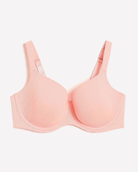 Soutien-gorge contour en pointelle rose, avec armatures - ti Voglio