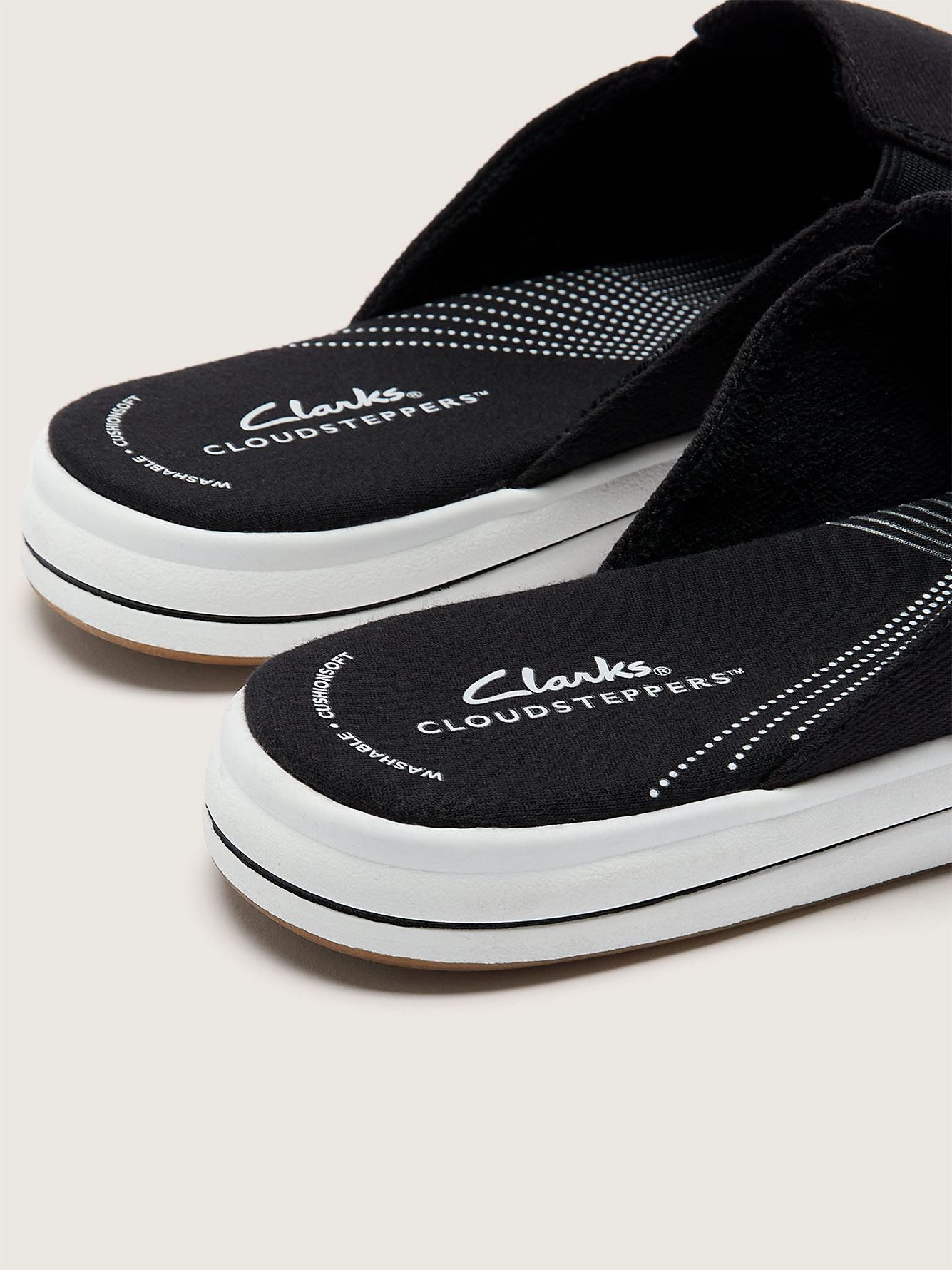 Clarks sales wide slippers