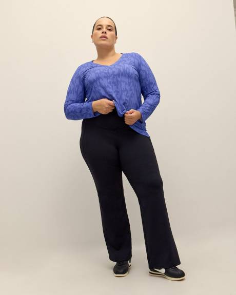 Black Sculpting Crisscross Yoga Pant - Active Zone