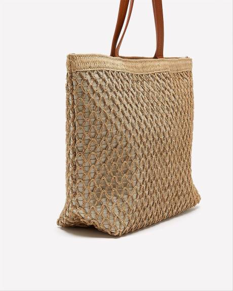 Straw Tote Bag