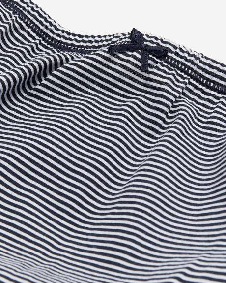 Striped Cotton Full Brief - ti Voglio