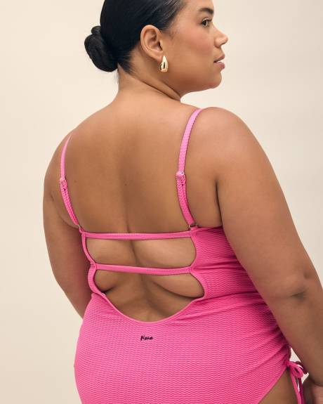 V-Neck Josée One-Piece Swimsuit - Nana The Brand