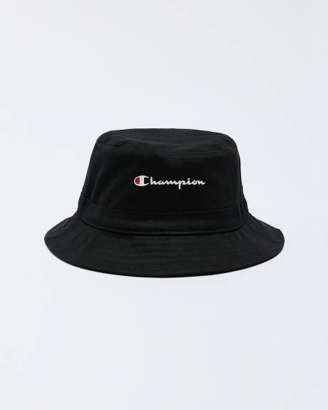 Cotton Twill Script Bucket Hat - Champion