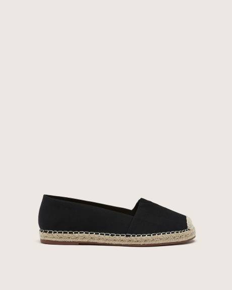 Extra Wide Width, Espadrille Flat Shoe