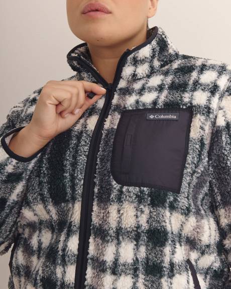 Plaid West Bend Full-Zip Fleece Jacket - Columbia