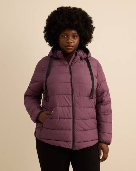 Packable Jacket with Removable Hood