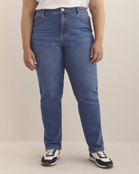 Jean foncé à coupe et jambe droite - d/C JEANS
