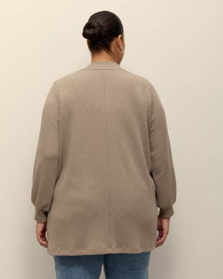 Long-Sleeve Knit Cardigan