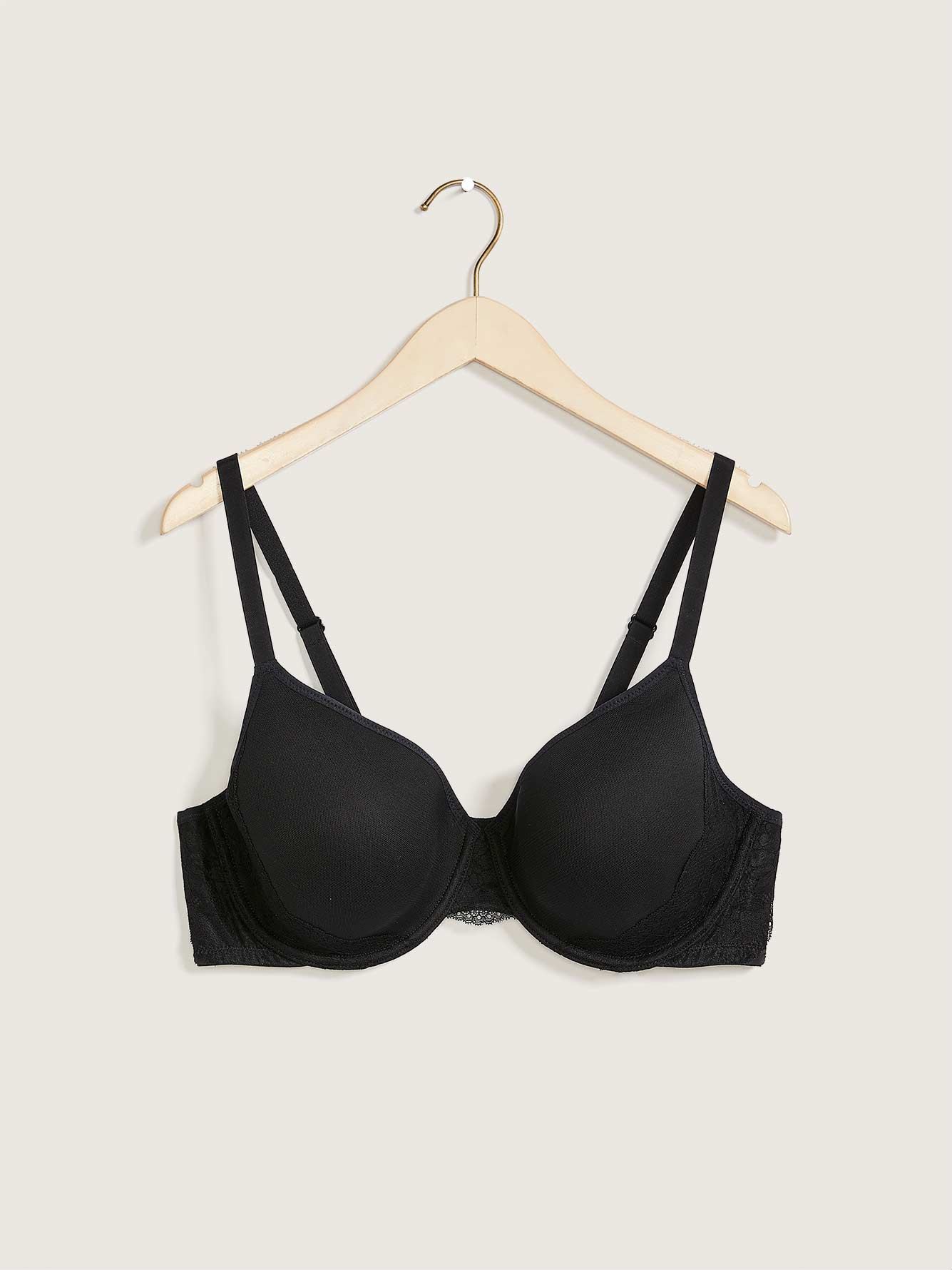 Mesh Spacer Bra With Lace Details, G-H Cups - Déesse Collection