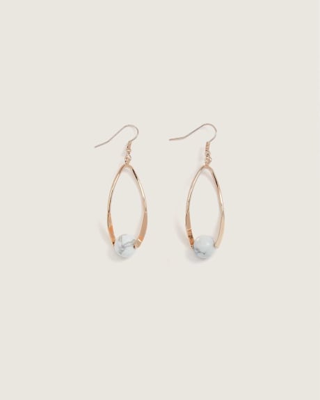 Marble Stone Earrings - In Every Story