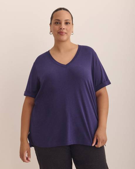 Responsible, Boyfriend-Fit Tee - PENN. Essentials