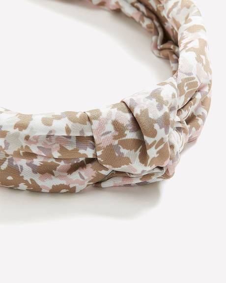 Printed Knotted Headband